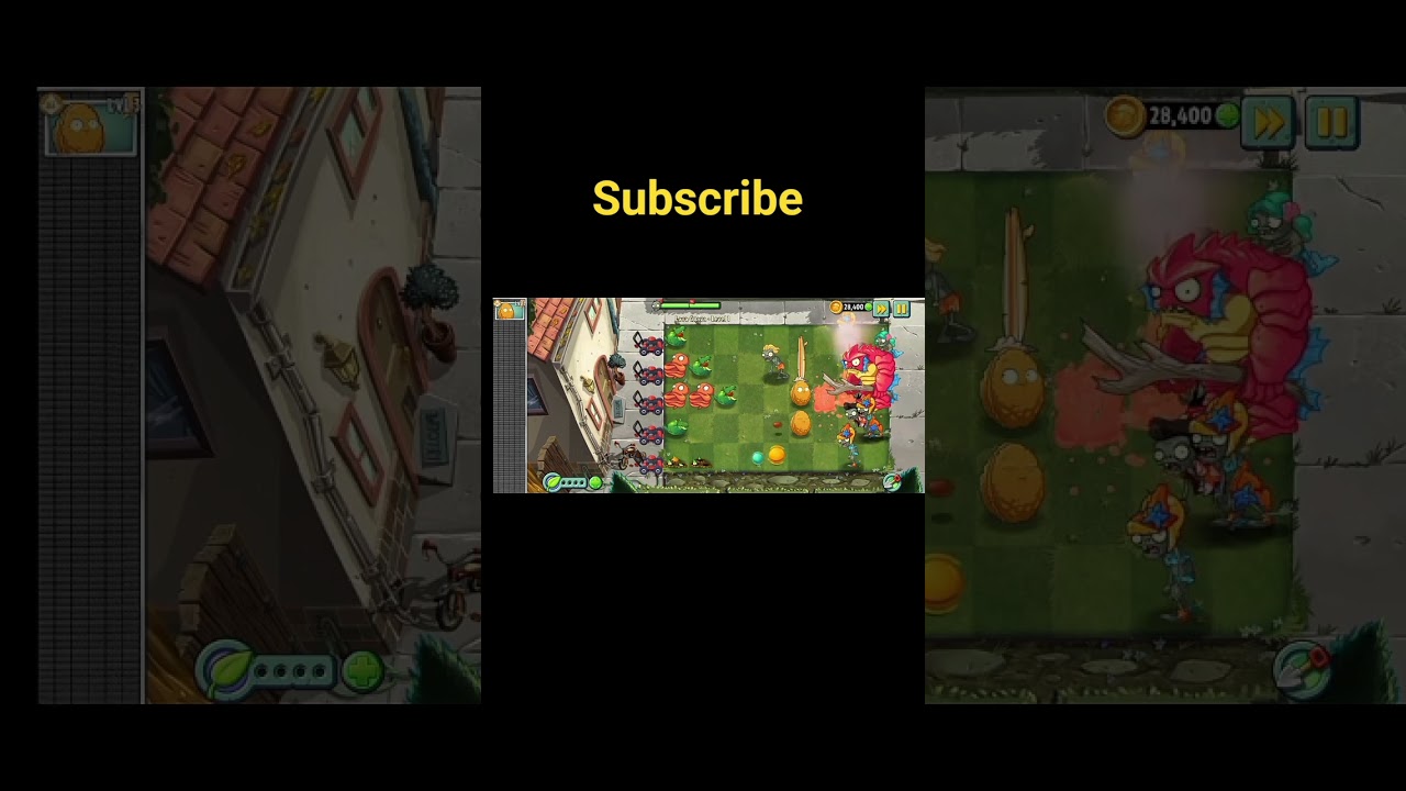 I killed a fish gargantuan. #pvzgameplay #pvz #games #zombies #subscribe
