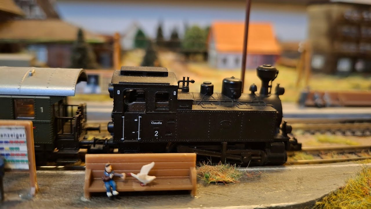 Stoomtrein op mijn modelbaan