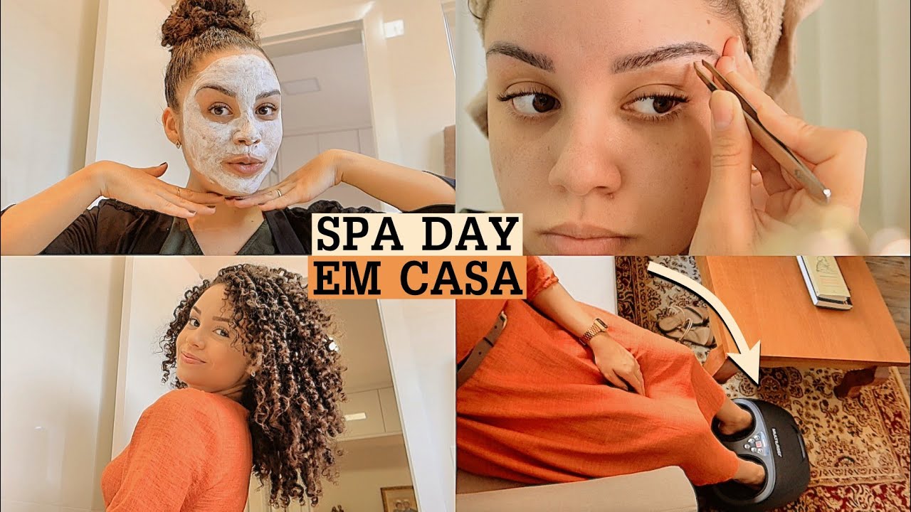 VLOG: Spa day, lavando banheiro, massageador de pés... ✨