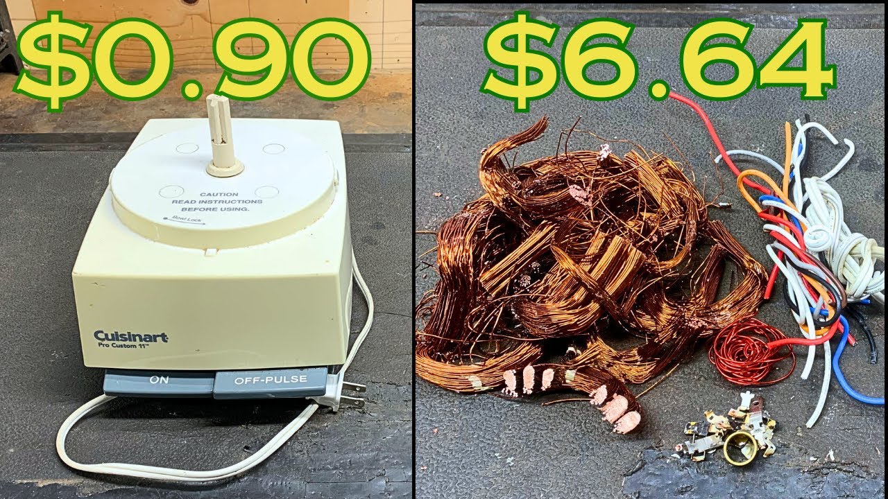 Scrapping a Food Processor for Good Profit