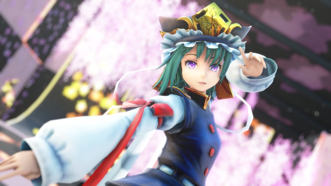 【東方MMD】千本桜 四季映姫・ヤマザナドゥver パンチラ多め