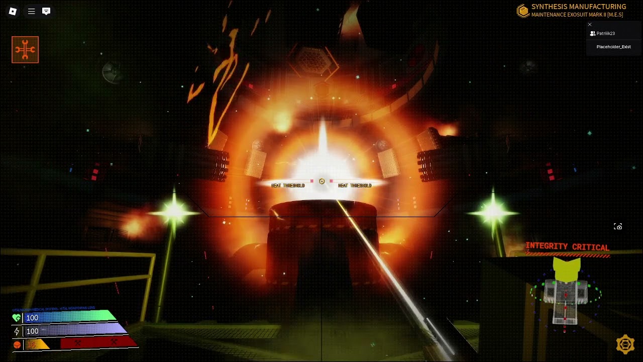 The reactor - Haden contingency inside the chamber