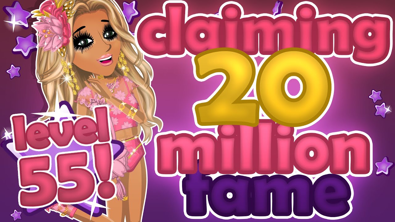 Claiming 20 million fame on MSP + Level 55! [mily2010]