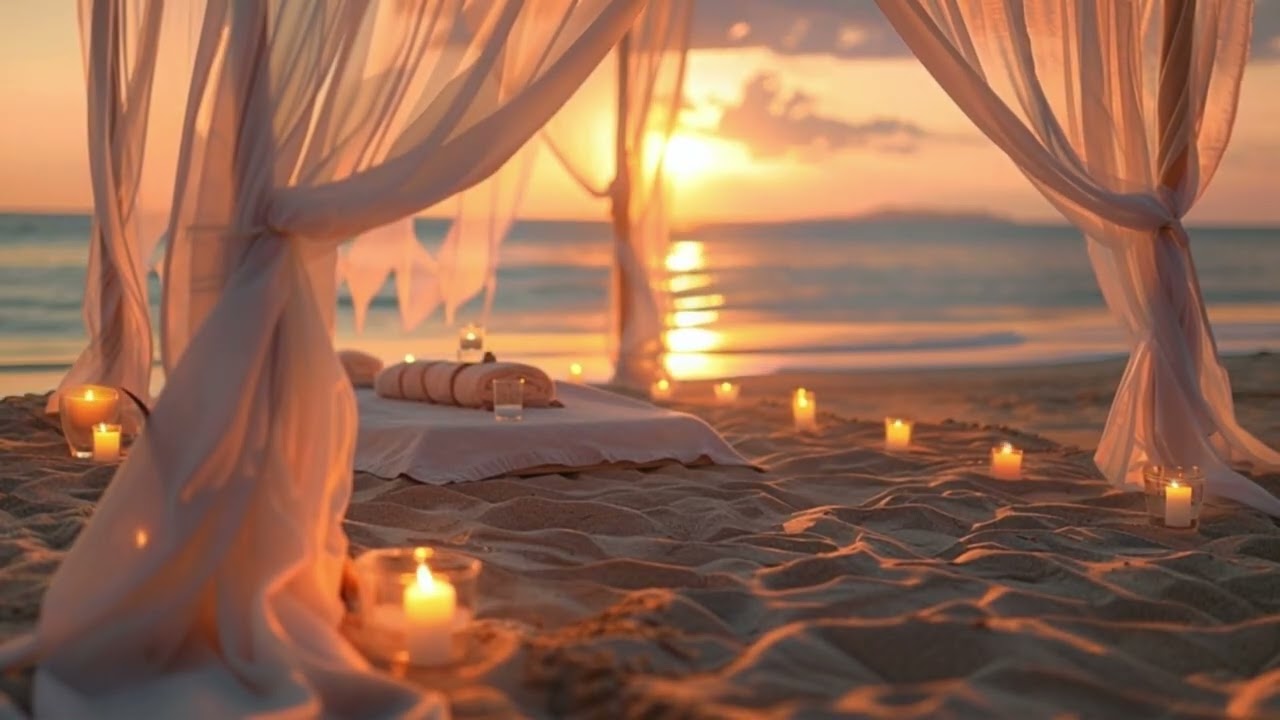 Deep Relax Music 🌊 Beach Massage Spa Ambience for Stress Relief & Calm