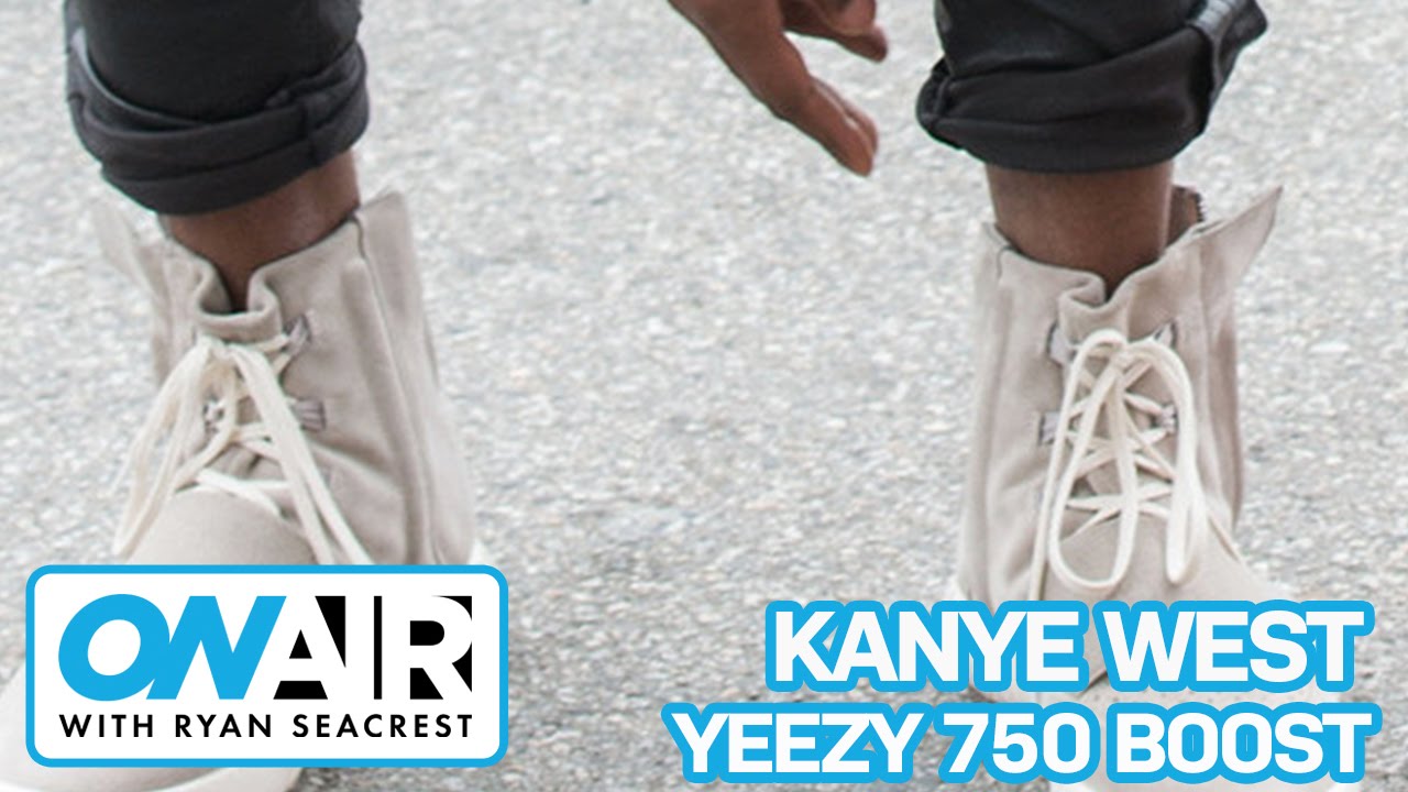 Kanye West On Adidas Yeezy 750 Boost | On Air with Ryan Seacrest