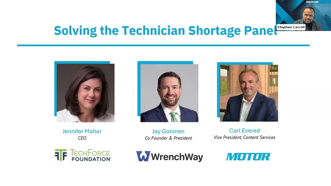MOTOR Webinar - Solving the Technician Shortage