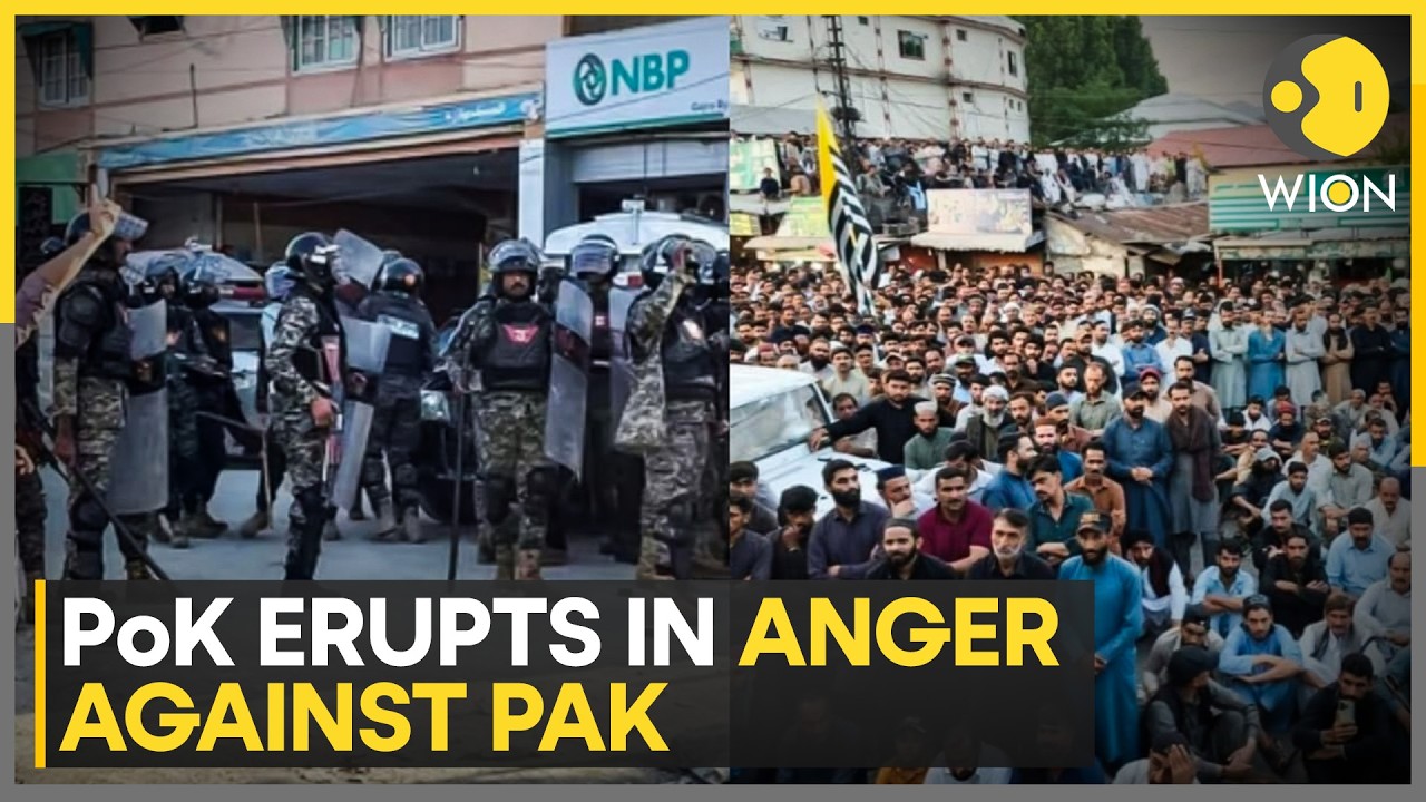 PoK Violent Clashes: Massive Protests Sweep PoK As Pakistan Launches Crackdown | WION News