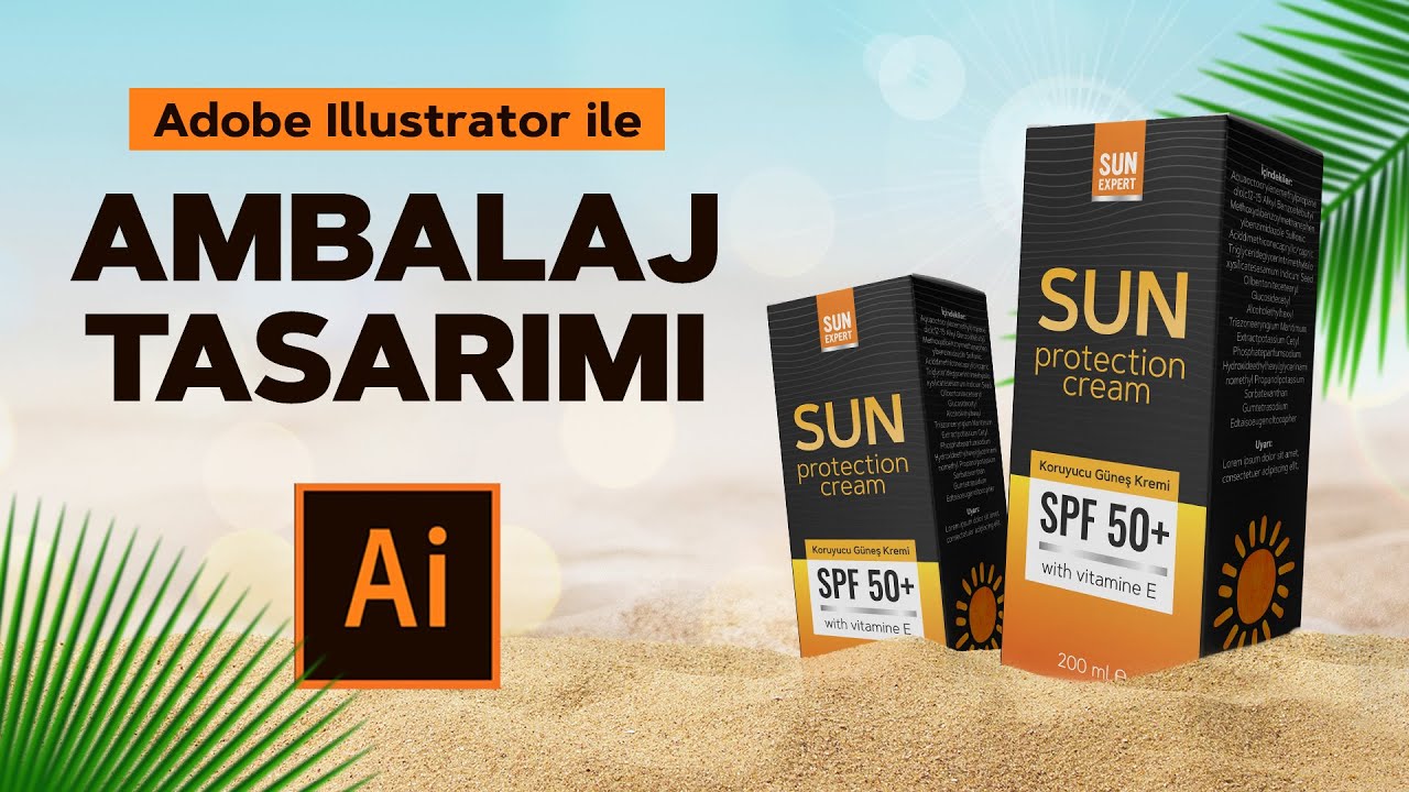 Adobe Illustrator ile Ambalaj Tasarımı ve Bıçak İzi Oluşturma
