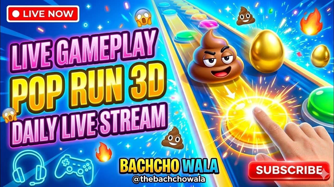 💩💥Pop It Run 3D: 🥚💩Ultimate Live Gameplay! 🎮 (Global Challenge) #live #shortfeed