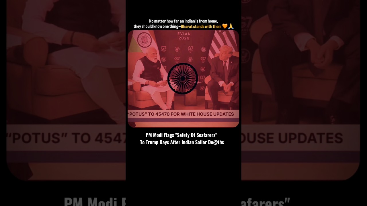 PM Modi On Indian Seafarer Safety 🇮🇳 #modi #shorts