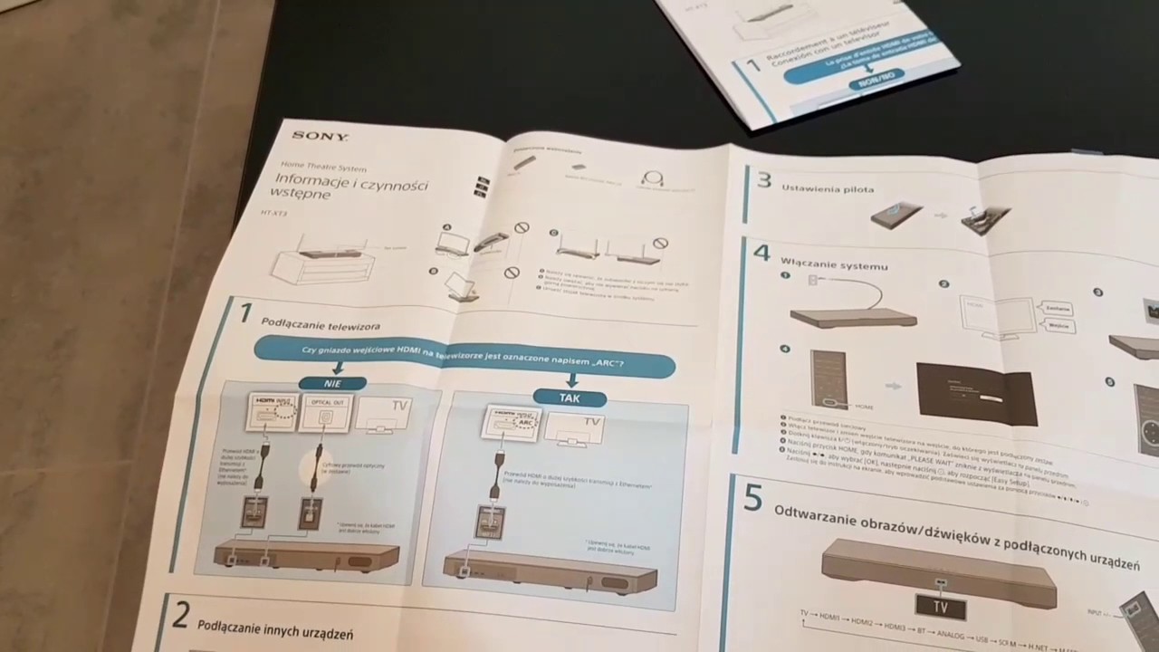 Sony HT-XT3​ Soundbase Unboxing