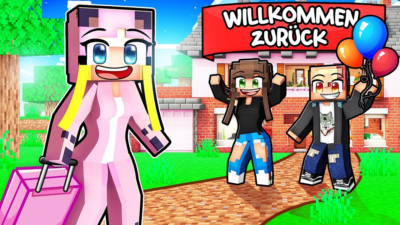Ich KEHRE nach 1 JAHR nach Minecraft HAUS zurück! 🌸 Minecraft HAUS