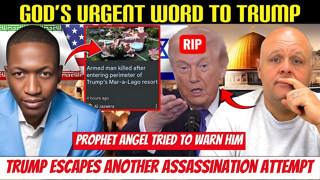 BREAKING‼️Urgent Trump Prophecies😱 Attacker Shot Deaď❗️Prophet Uebert Angel⛔️Brandon Biggs⛔️#trump