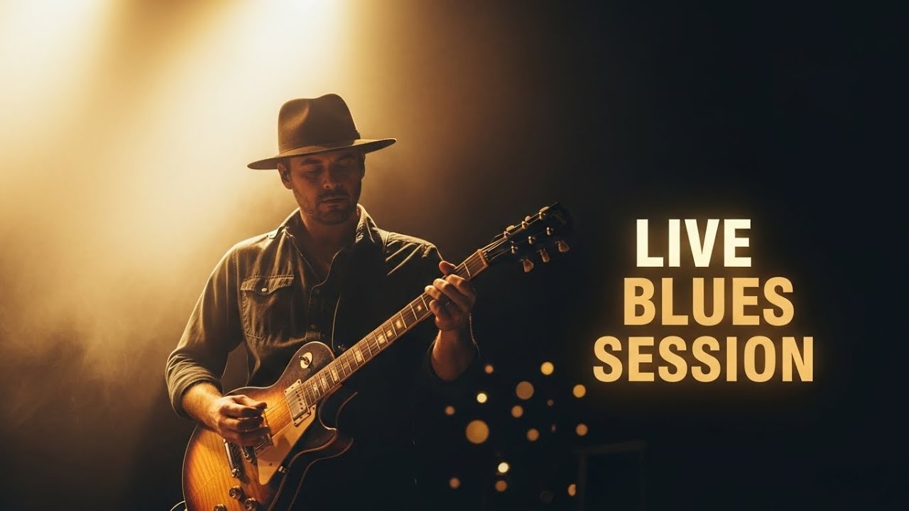 Whiskey Low Tempo Blues  Minimal Relaxing Guitar for Deep Focus