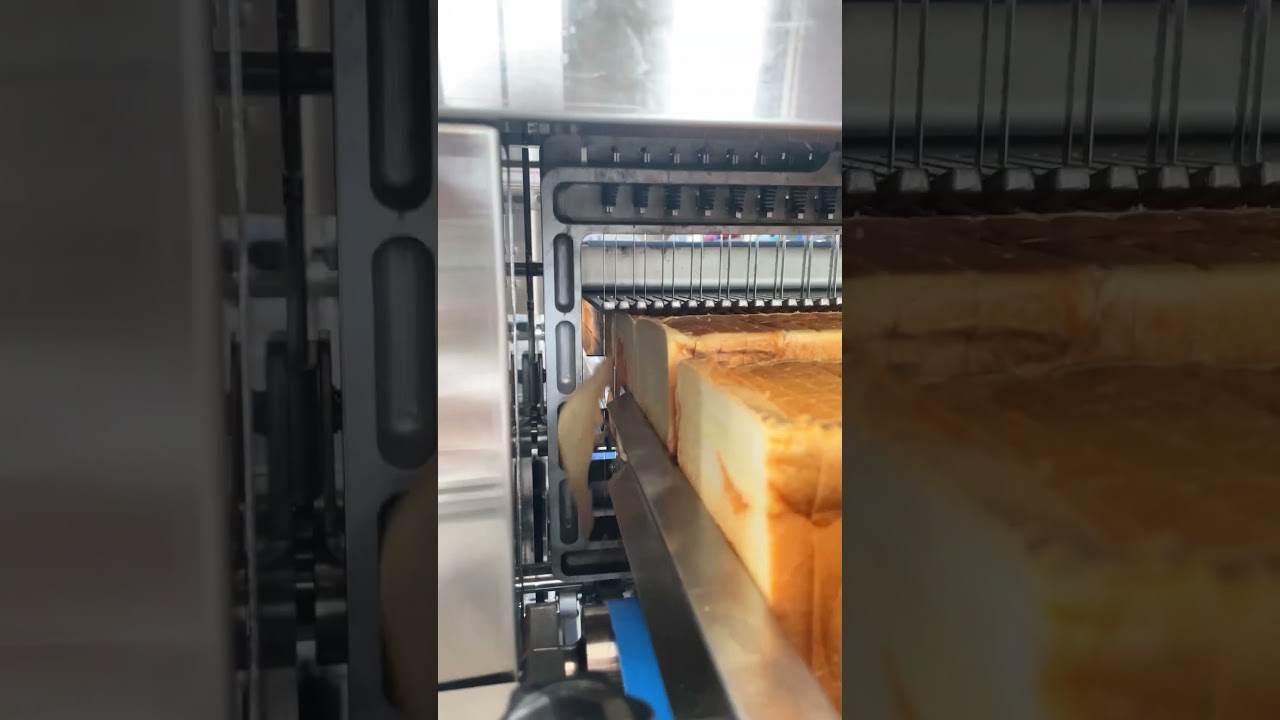 Crust Removal Bread Slicing Machine | Automatic Edge Trimming & Slicing