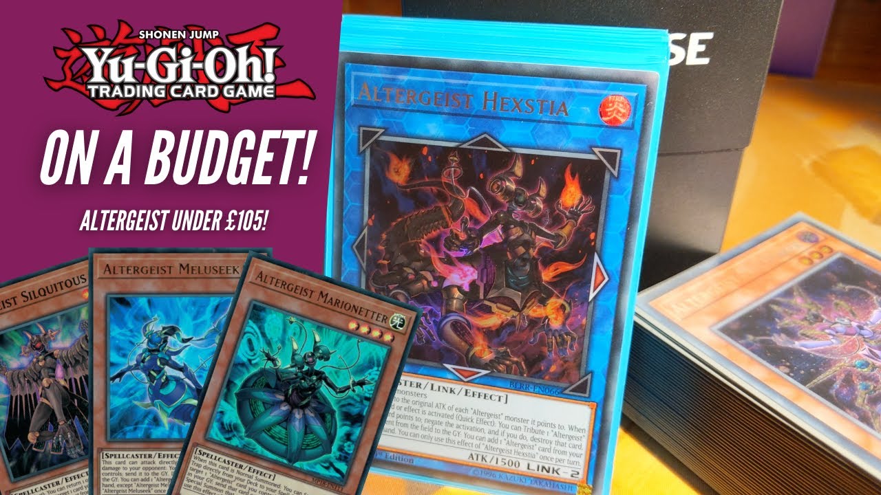 Yu-Gi-Oh! Competitive Budget deck 2021! How to build Altergeist!