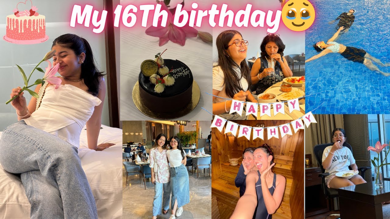 My 16th Birthday Vlog!!  ❤️🎉🥳, Happy Birthday to Me 🥹❤️|| Tejasvi Rajput ||