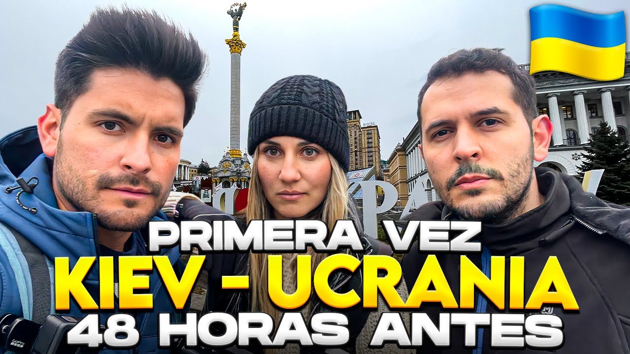 Mis PRIMERAS IMPRESIONES DE KIEV, UCRANIA | 48h ANTES DE LA INVASIÓN ¿QUÉ OCURRE? - Gabriel Herrera
