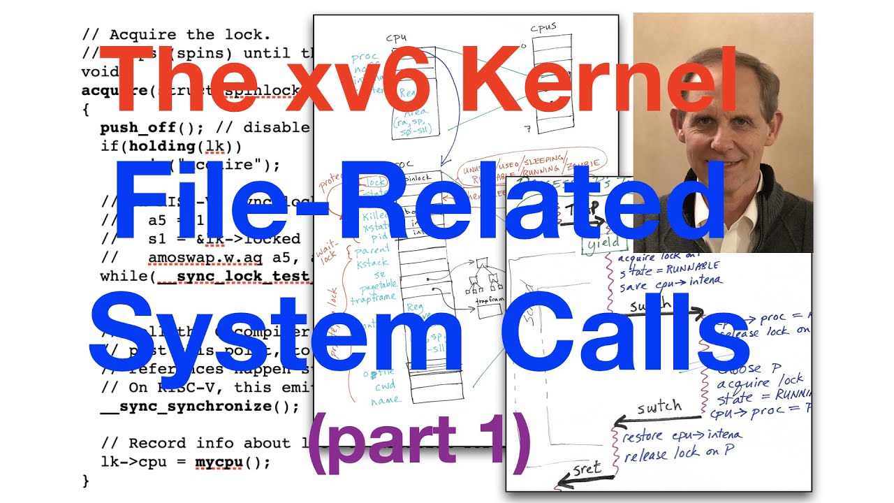 xv6 Kernel-36: File-Related System Calls-Part 1