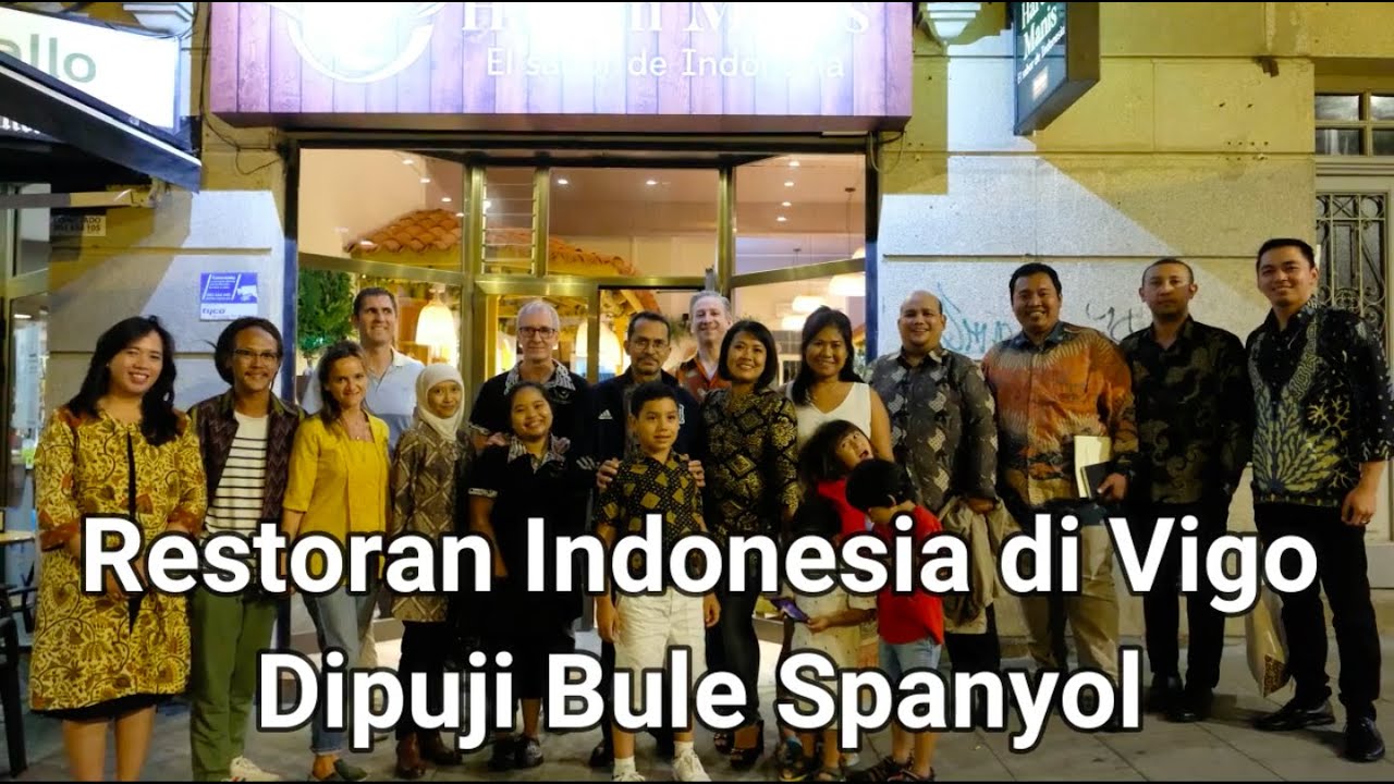 Restoran Indonesia di Vigo Dipuji Bule Spanyol