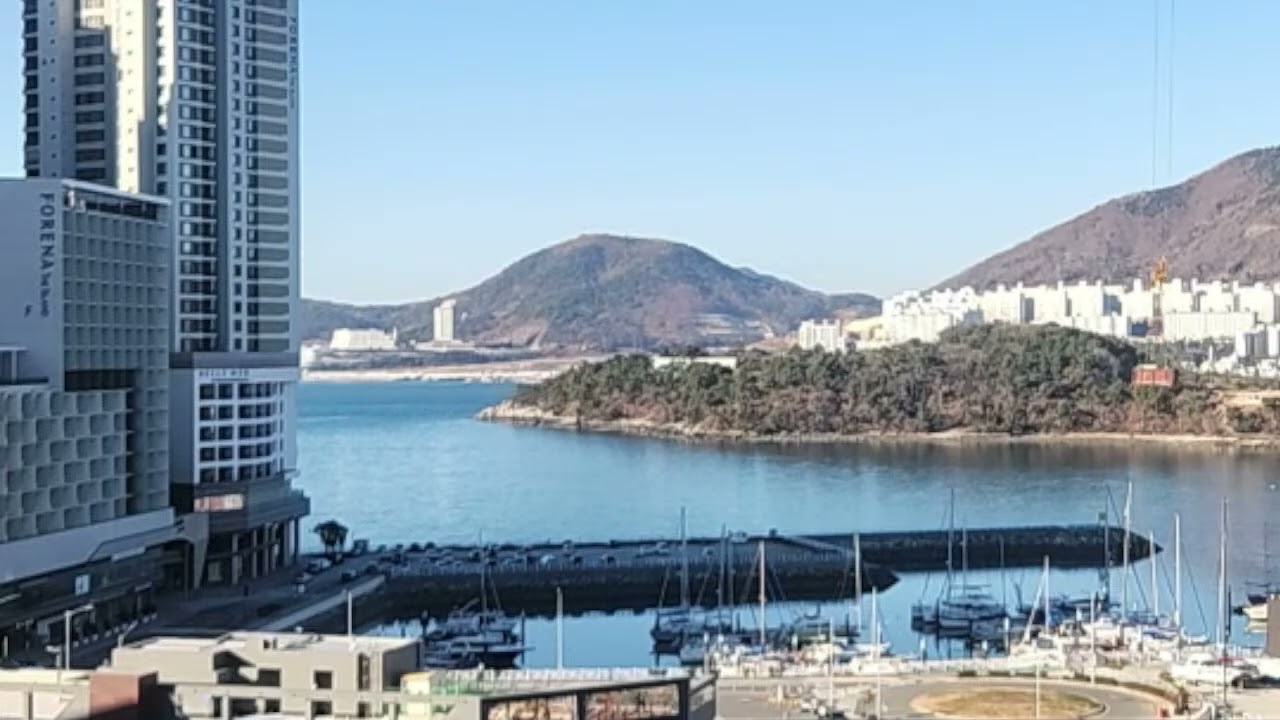 9시간 실시간 카페에서 들으면 집중하기 좋은 4K 바다뷰 실시간 라이브 | Yeosu Harborview Live & Lofi | South Korea