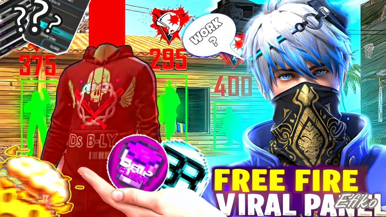 I Tried Free Fire Top 2 Viral Panel In Free Fire ! [ Drip Client Mod Menu ] BR Mods Non Root !Free 🤯