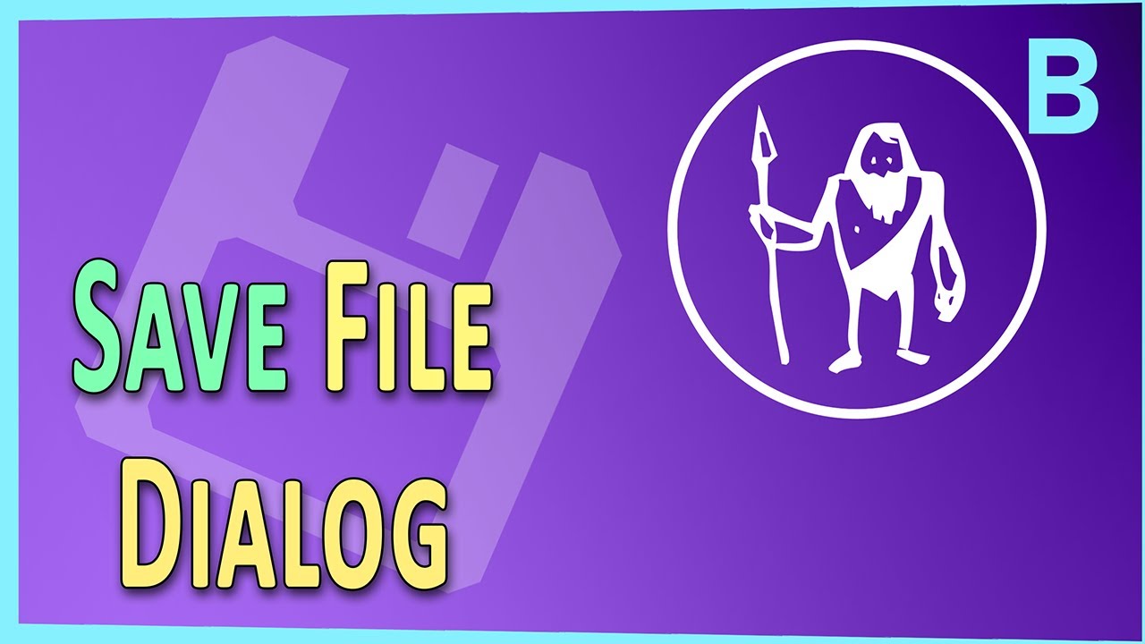 Game Engine Programming 041.2 - Save File Dialog | C++ Game Engine