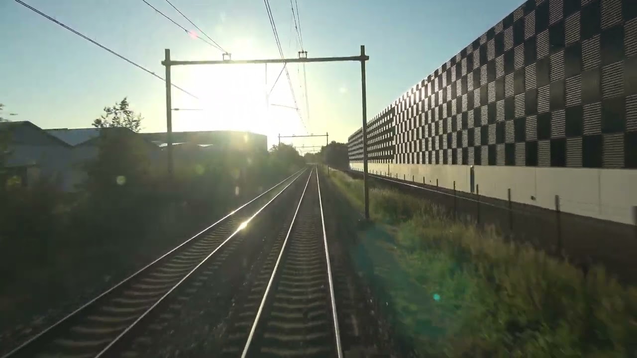 Train cab ride; Roosendaal-Krefeld Hbf (20240716)
