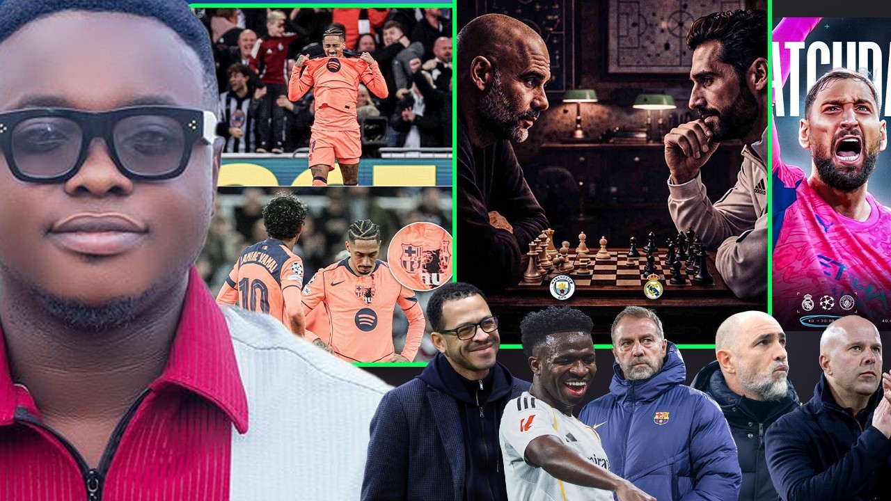 WHY BARCA TEARS TORN ON 5..MADRID WERE 4 LESS OF MAN CITY'S..CHELSEA DARES PSG, SPURS AND ALL