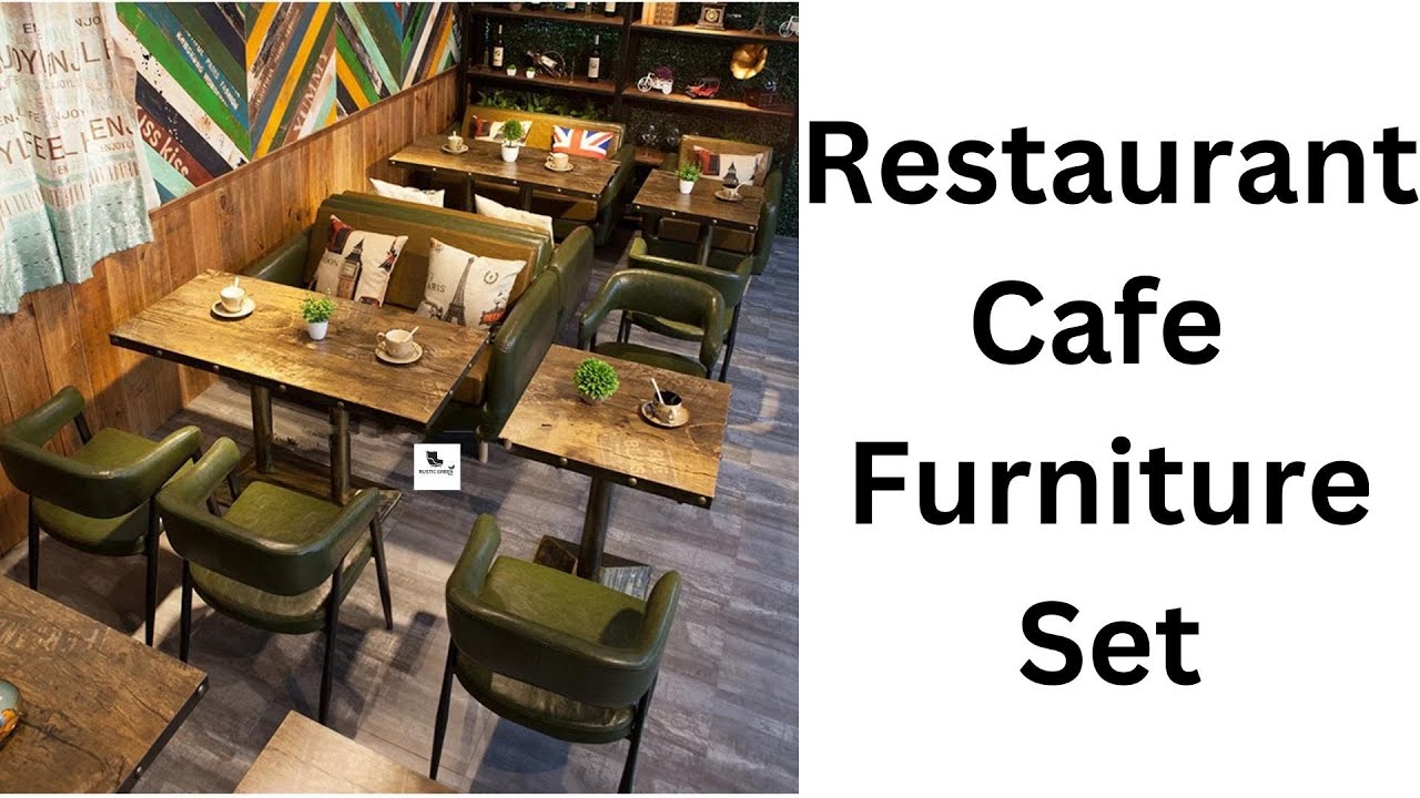 Restaurant Caf&eacute; Furniture Set