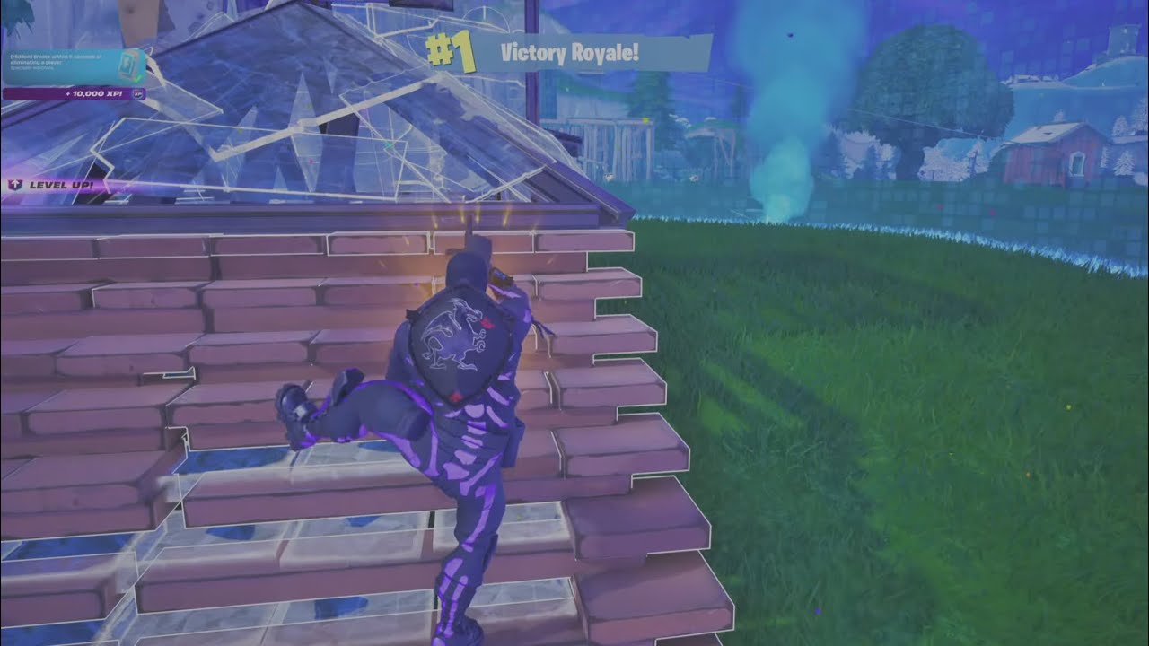 Fortnite Purple Skull Trooper Gameplay (No Commentary)
