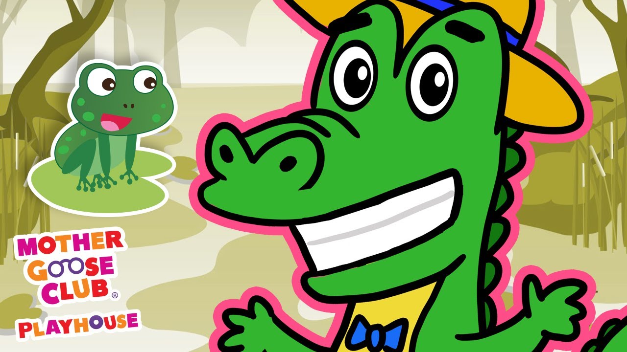 Gator Finger Family + More | Mother Goose Club Nursery Rhyme Cartoons