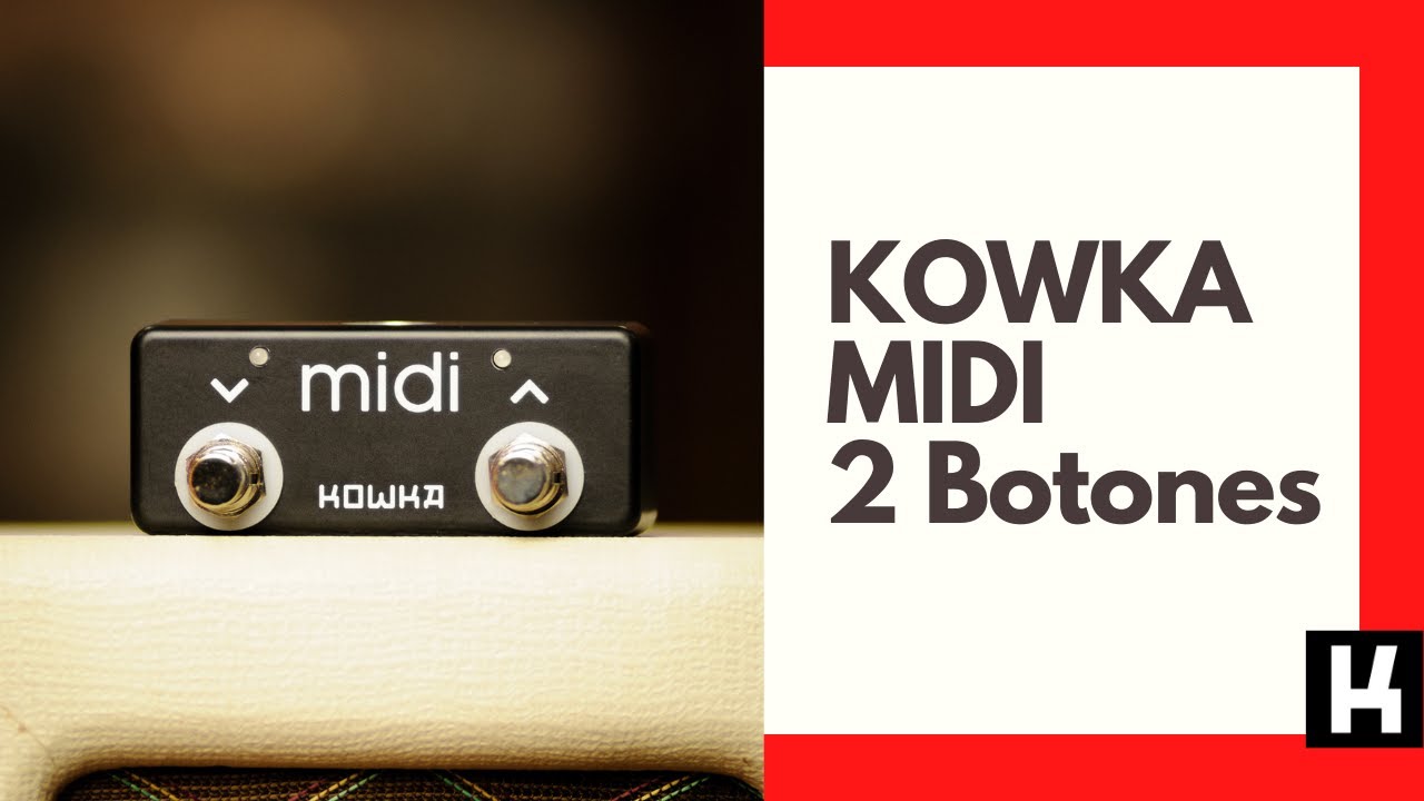 Cómo funciona el Controlador MIDI B2 Kowka
