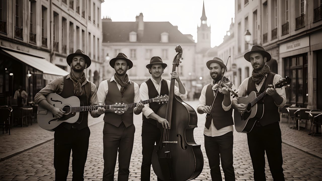 French Manouche Jazz | Paris Café Swing for Cozy Evenings