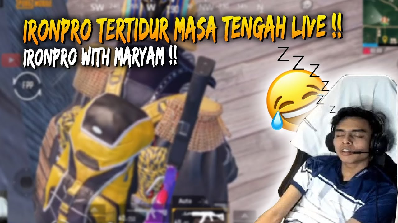 Masuk Tengah Circle Lepastu Tidur Dalam Pondok !! | IronPro With Maryam | PUBG Mobile Malaysia