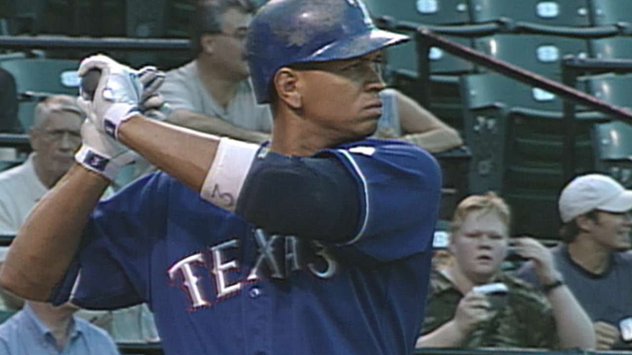 A-Rod hits 49th, 50th homers of 2002 season