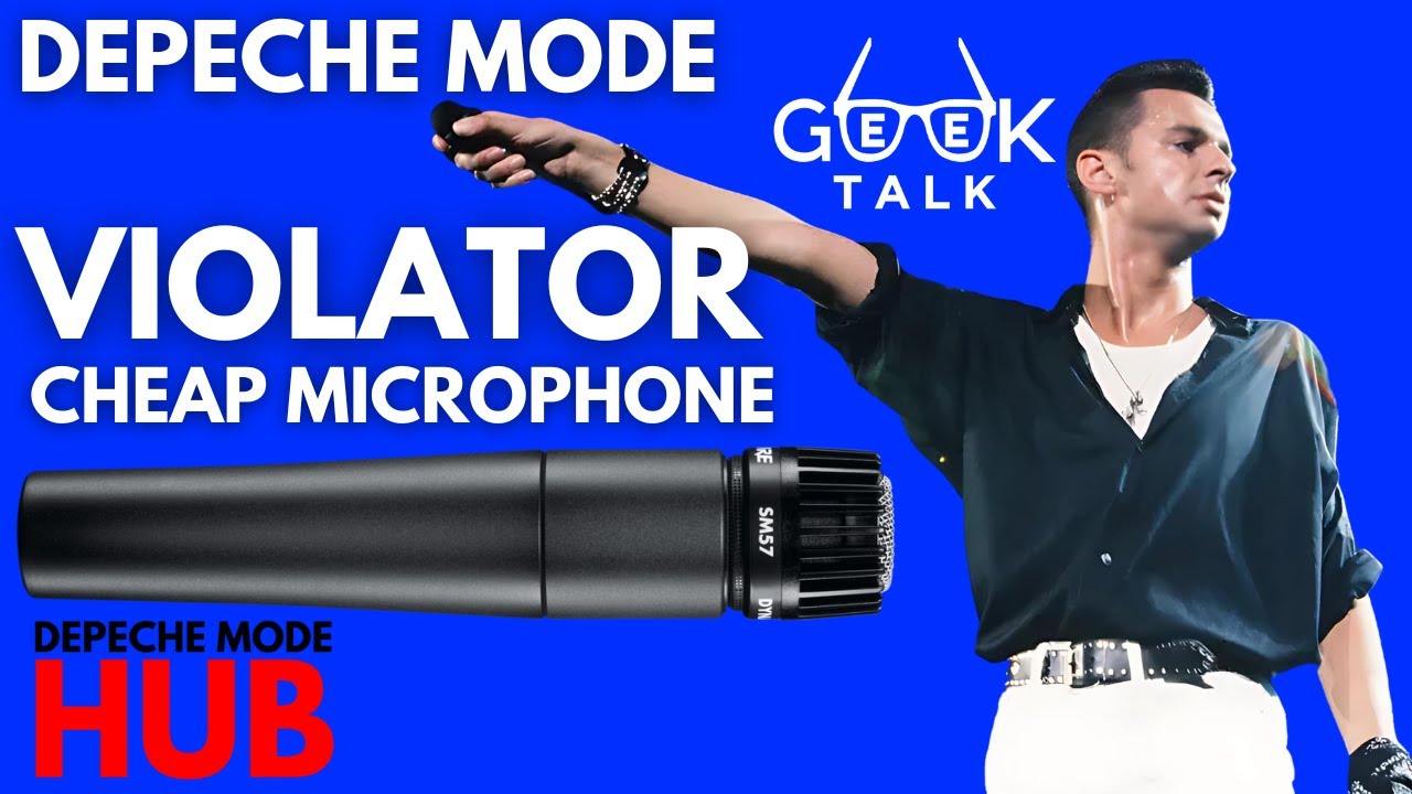 Depeche Mode - Violator Was Recorded With a Cheap Microphone