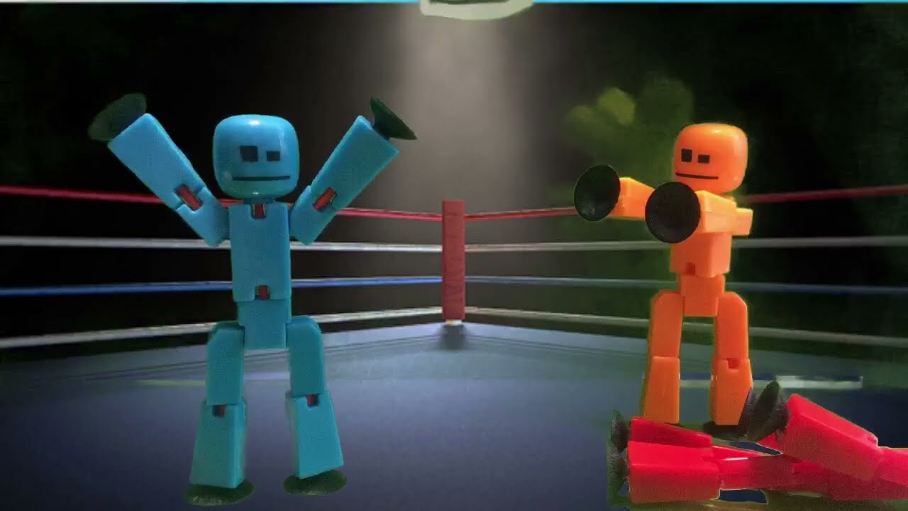 You’re watching “BOXING BOTS ” with Stikbots Episode 3!!!🥊(Created by the Stikbot studios.)