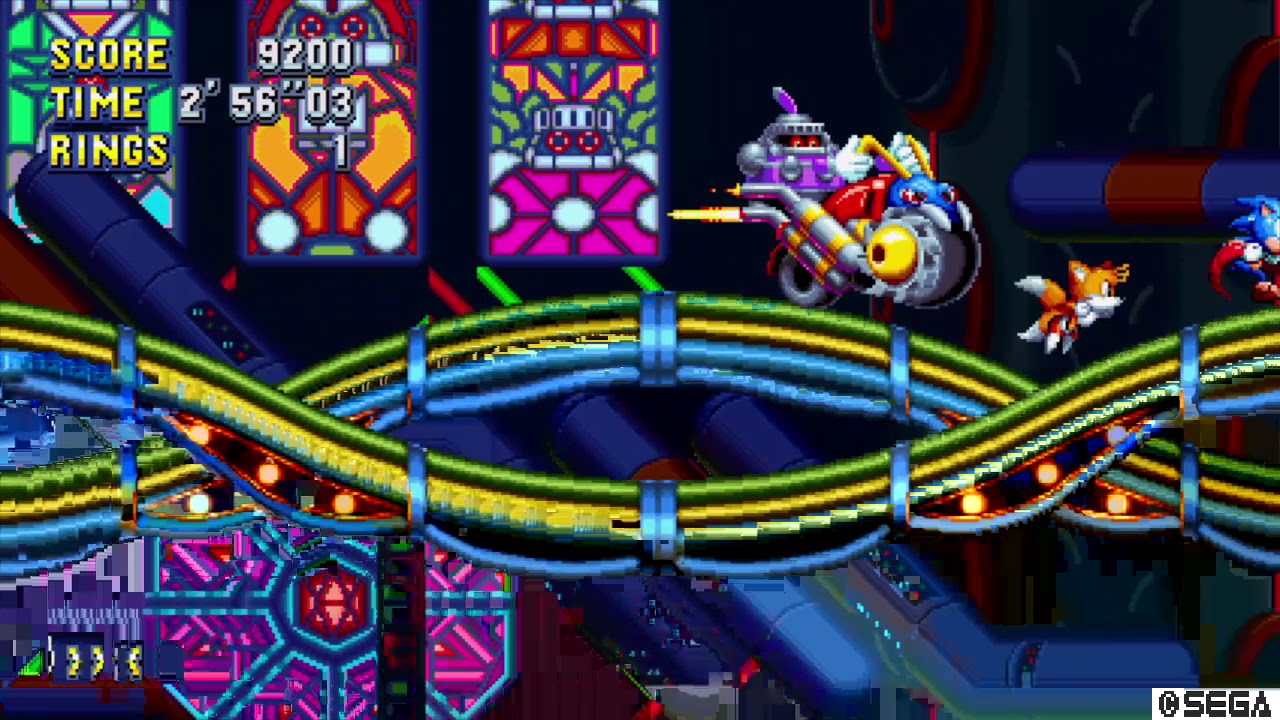 Sonic Mania Titanic Monarch Zone Act 2 Final Boss