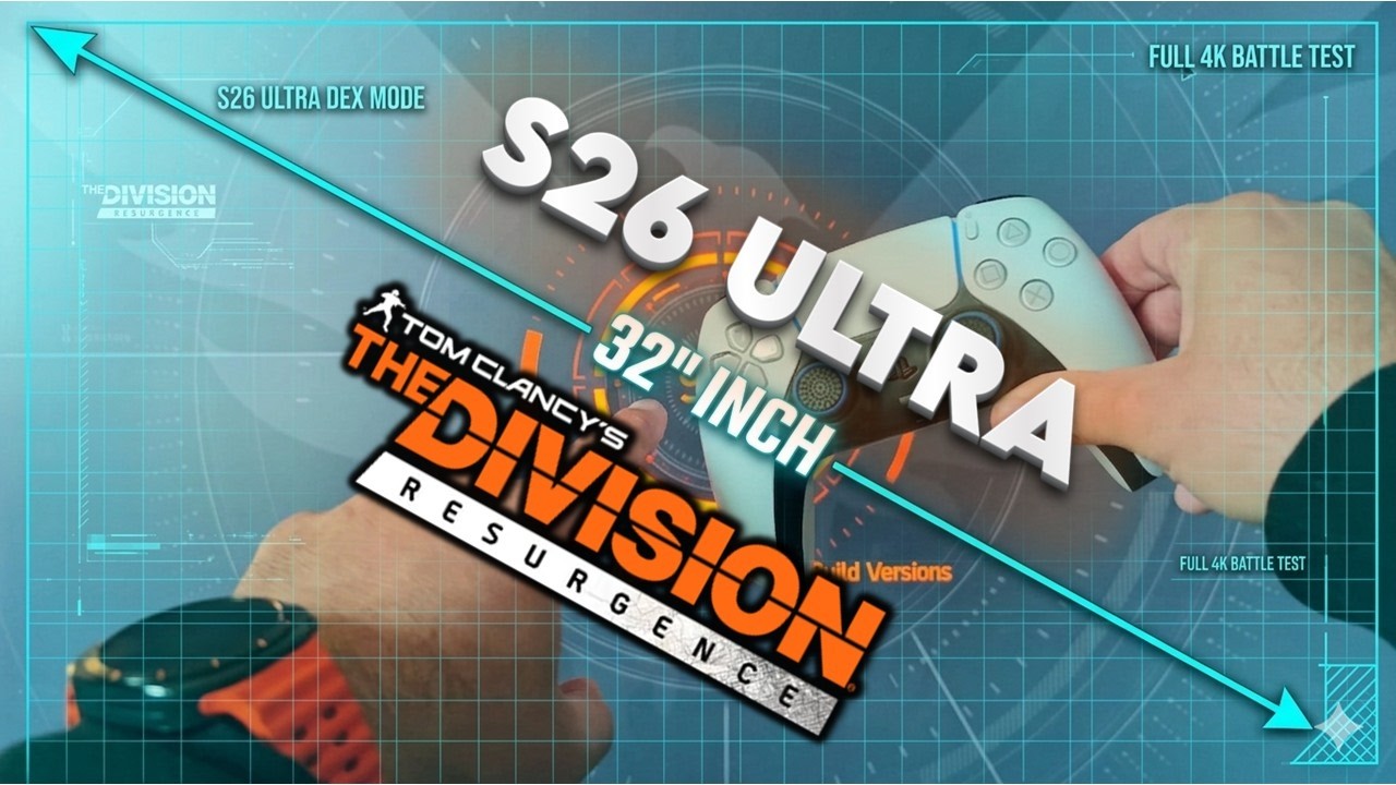 The Division Resurgence on S26 Ultra: Max Settings DeX Test (32