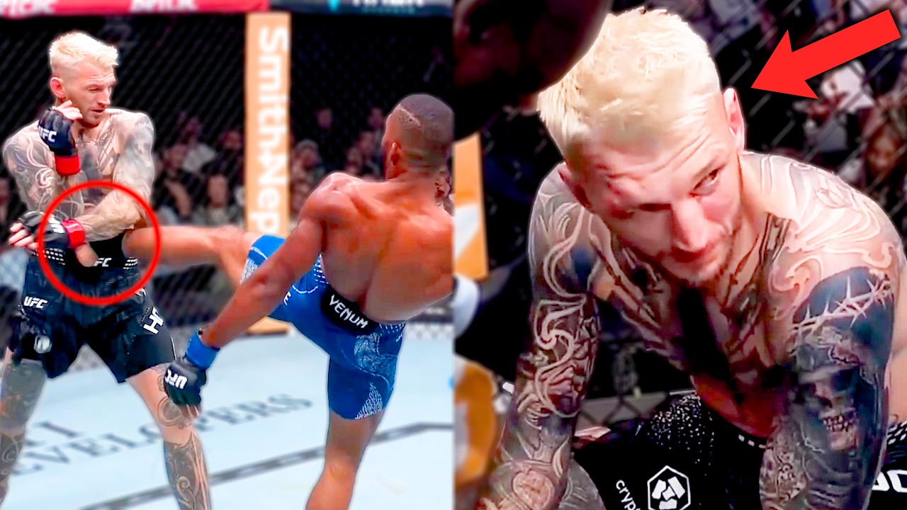 Дэн Хукер против Саладина Парнасса &mdash; ЛУЧШИЕ МОМЕНТЫ БОЯ (UFC PARIS)
