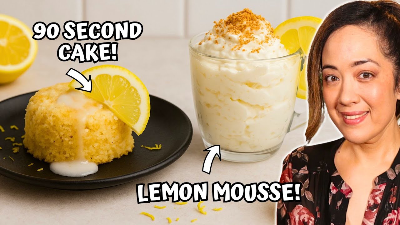 These 2-Minute Keto Lemon Desserts Are Perfect For Summer!