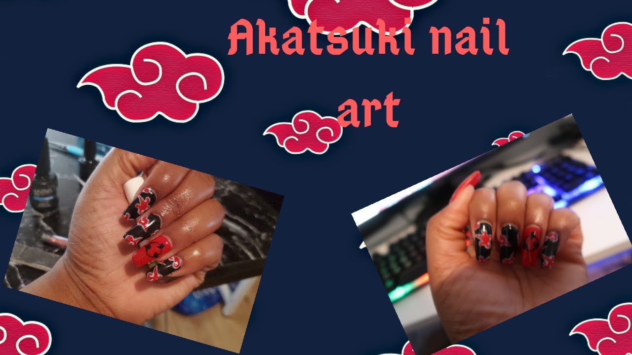 AKATSUKI NAIL ART