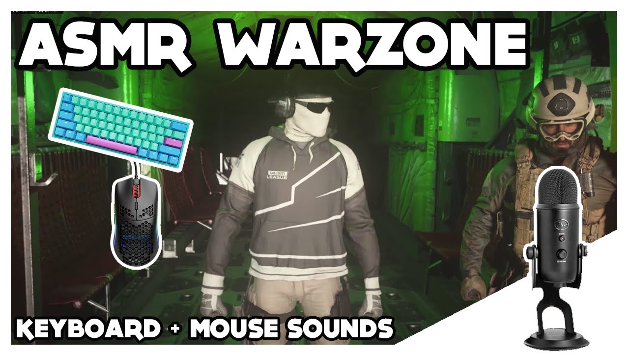 [ASMR GAMING] 🎧 | Call of Duty WARZONE (Keyboard + mouse sounds)