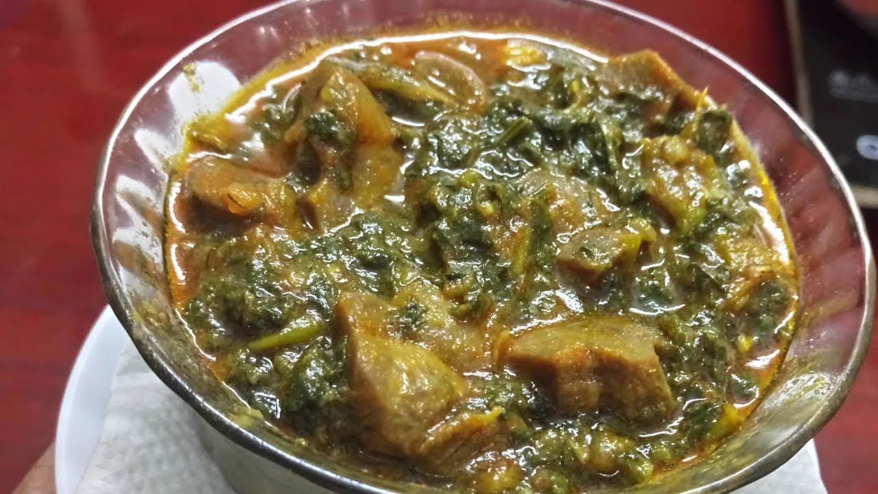 Gurda palak recipe|| Gurda bhaji recipe|| kidney spinach curry recipe