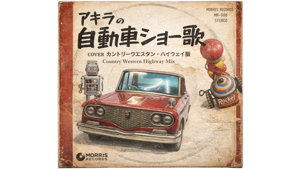 AI MUSIC｜昭和歌謡カバー｜第3弾自動車ショー歌 – Country Western Highway Ver.