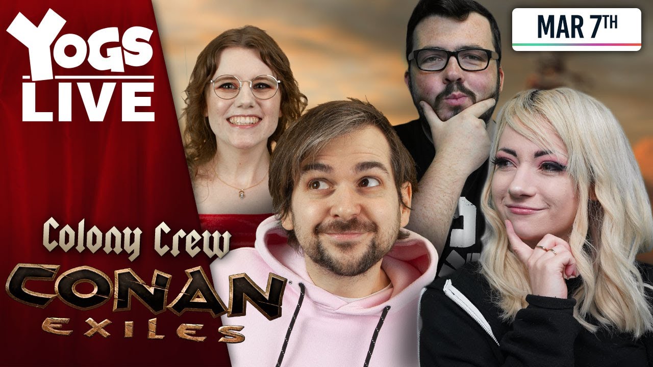 A SNAKE IN MY DUNGEON - Conan Exiles -Colony Crew w/ Lewis, Leo, Pedguin, Bouphe and Ravs! -07/03/20
