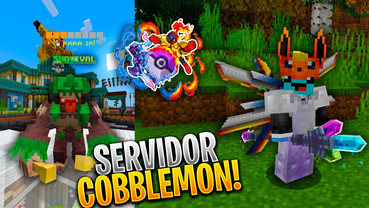🔔 &iexcl;El MEJOR SERVIDOR de COBBLEMON 1.21.1! 🗣 NO PREMIUM & PREMIUM 🔥POKE ARENA