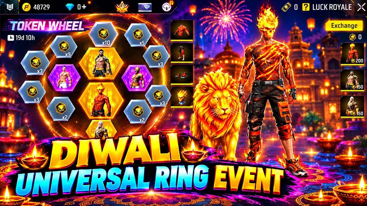 🤯Diwali Special Universal Ring Event Free Fire🤩🔥| Free Fire New Event Tamil | FF New Event Tamil 