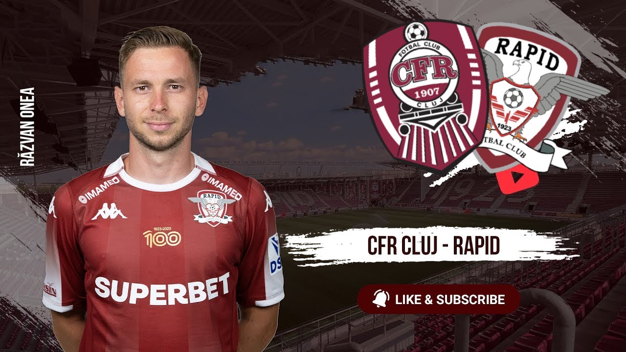 LIVE 🔴 CFR CLUJ  -  RAPID BUCURESTI 🔴 #SUPERLIGA  #ROMANIEI   #MECIURILIVEAUDIO